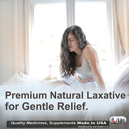 Senna Tablets 100 Ct. | Natural Vegetable Laxative [Made in USA] | Laxatives for Constipation
