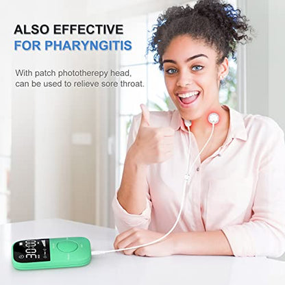 LASEPREHT Red Light Nasal Therapy Device, 650nm Red Light Device for Nose Sore Throat