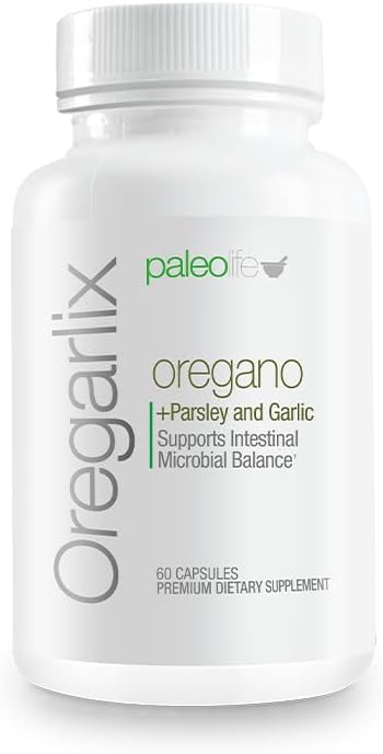 Paleolife - Oregarlix - Premium Gut Health Supplement. Microbial Balance with Premium Prebiotics - Help Keep Good Bacteria Healthy & Growing - 100% Natural (1-Pack)