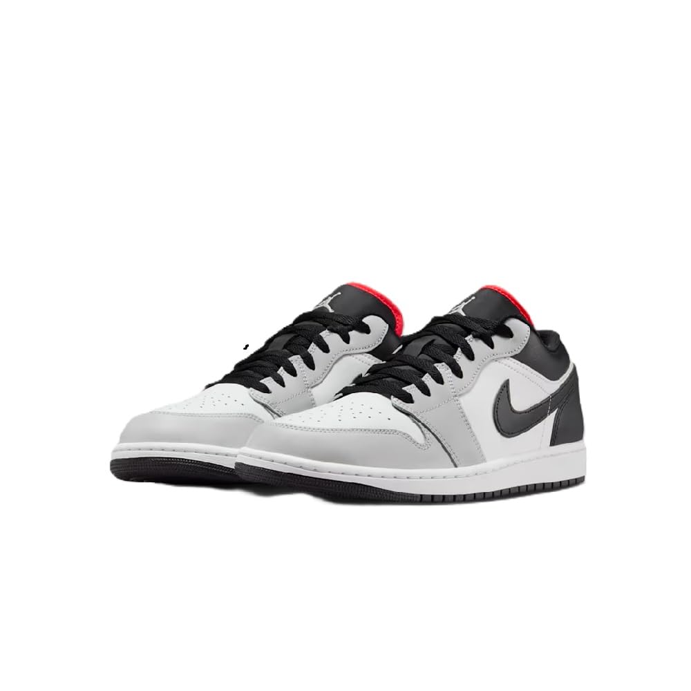 Air Jordan 1 Low Men's Shoes (Neutral Grey/Summit White/Infrared 23/Black) Size 10.5