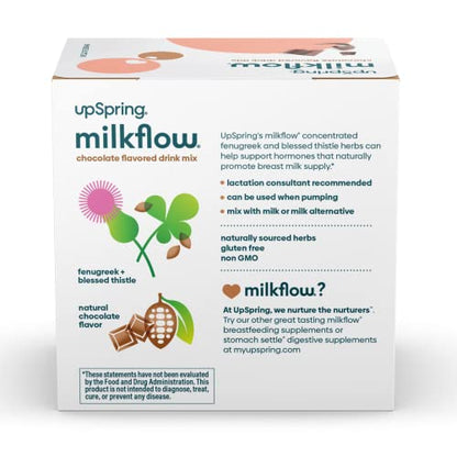 Upspring Milkflow Lactation Supplement Drink Mix – Milk Lactation Supplement to Support