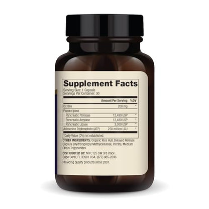 Dr. Mercola Gallbladder Enzymes Delayed Release, 90 Servings (90 Capsules)