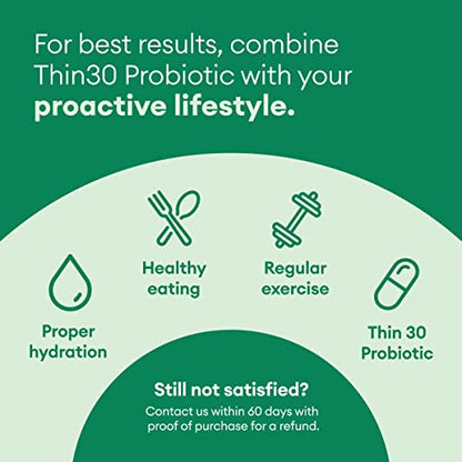 Physician's CHOICE Probiotics for Weight Management & Bloating - 6 Probiotic Strains