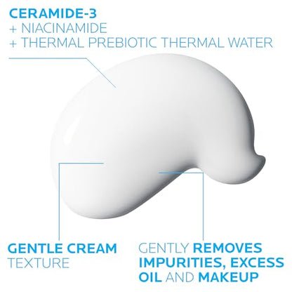 La Roche-Posay Toleriane Hydrating Gentle Face Cleanser, Daily Facial