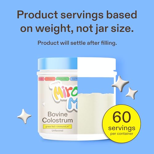 Colostrum Supplement for Gut Health, Hair Growth, Beauty and Immune Support