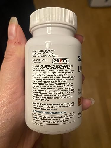 SANE Luminae Healthy Supplement Pills with 7-Keto DHEA - Lower Your Set-Point Weight