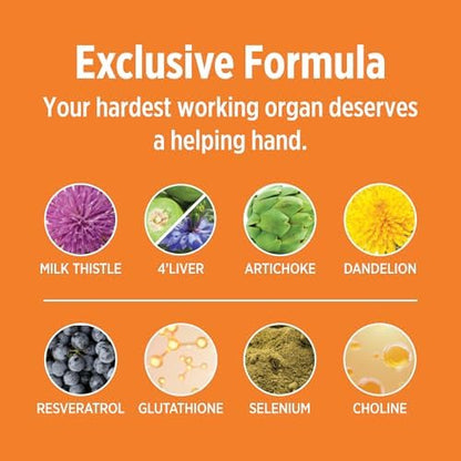 DOCTORS' PREFERRED Liver Defense with Milk Thistle & NAC + Glutathione