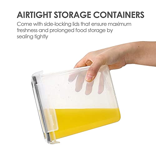 Vtopmart Airtight Food Storage Containers with Lids, 24 pcs Plastic Kitchen and Pantry