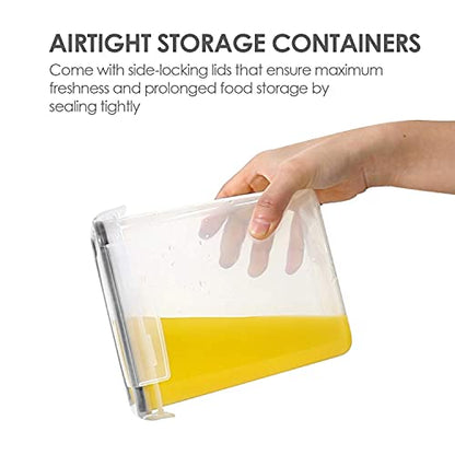 Vtopmart Airtight Food Storage Containers with Lids, 24 pcs Plastic Kitchen and Pantry