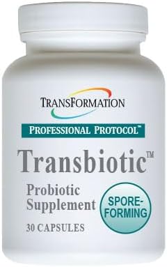Transformation The Genesis of Good Health Enzyme Transbiotic Probiotic Supplement, Advanced Formula for Gut Flora Balance, GI Tract, Health Benefits, High Potency Prebiotic & Probiotic Blend, Non-GMO
