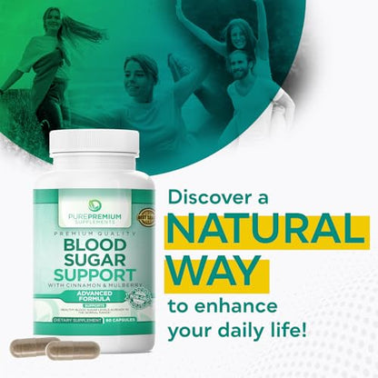 PurePremium Supplements - Advanced Formula with Cinnamon & Mulberry