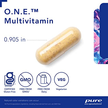 Pure Encapsulations O.N.E. Multivitamin - Once Daily Multivitamin with Antioxidant Complex