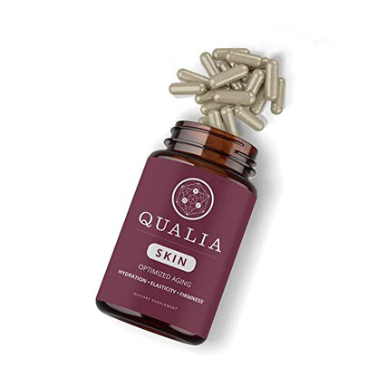 Qualia Skin Vitamins - The Ultimate Supplement For Better Skin With Biotin & Astaxanthin
