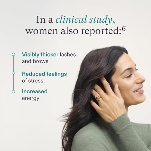 Nutrafol Women's Vegan Hair Growth Supplements, Plant-based and Gluten-free
