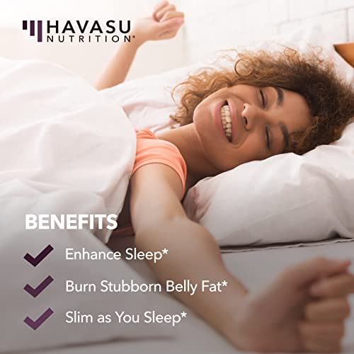 Night Time Fat Burner for Women | Weight Loss and Sleep Support Blend With Apigenin