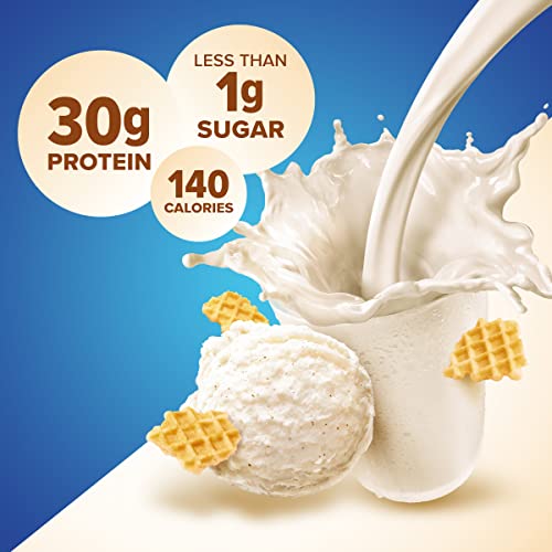 Pure Protein Vanilla Protein Shake, 30g Complete Protein, Vitamins A, C, D, and E plus