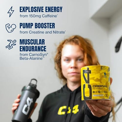 Cellucor C4 Original Pre Workout Powder Mango Foxtrot Sugar Free Preworkout