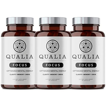 Qualia Focus Brain Booster Supplement | A Powerful Nootropic Designed to Deliver 