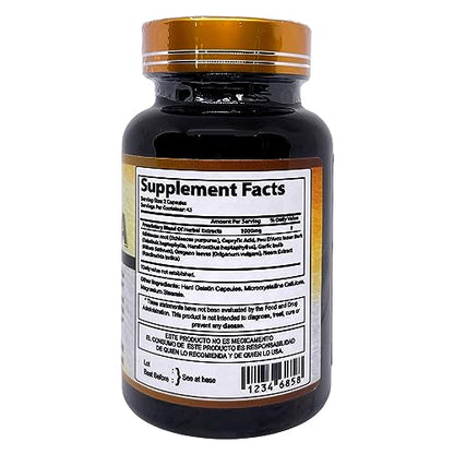 Productos El Colibri Candida Hongos 90 Capsules