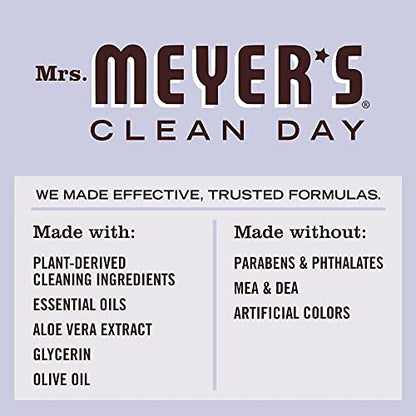 Mrs. Meyer's Clean Day Liquid Hand Soap Refill, Cruelty Free and Biodegradable Formula