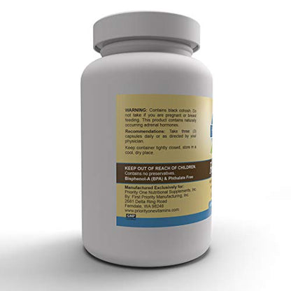 Priority One Vitamins Fem-Bal 90 Capsules - Supports a Healthy Female endocrine System