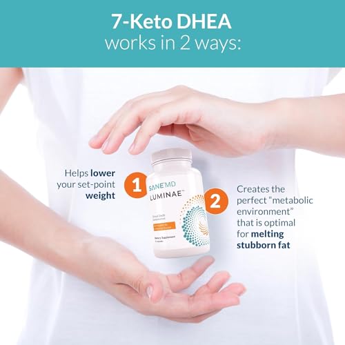 SANE Luminae Healthy Supplement Pills with 7-Keto DHEA - Lower Your Set-Point Weight