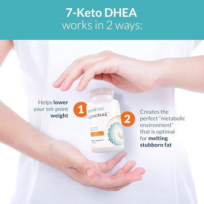 SANE Luminae Healthy Supplement Pills with 7-Keto DHEA - Lower Your Set-Point Weight