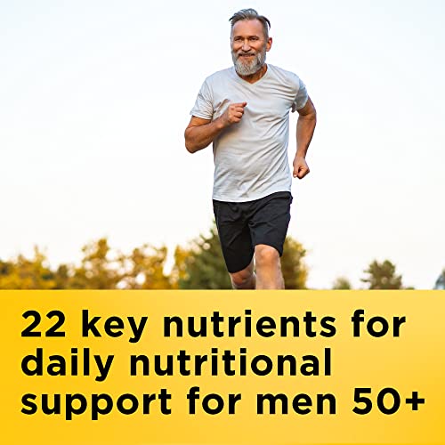 Nature Made Multivitamin For Him 50+, Mens Multivitamins for Daily Nutritional Support