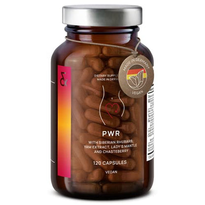 CLAV® Natural Hormone Balance for Women - PMS Relief with Siberian Rhubarb, Wild Yam & Vitex Berry
