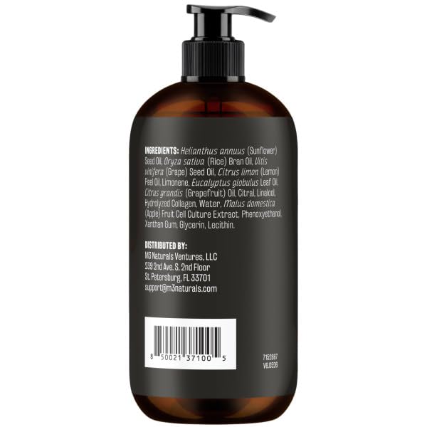 Anti Cellulite Massage Oil for Massage Therapy with Collagen (8 Fl Oz)