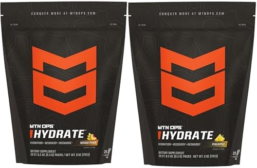 MTN OPS Hydrate Mango Peach + Pineapple Bundle