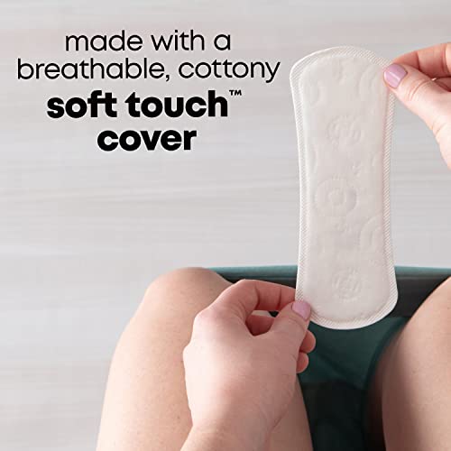 U by Kotex Clean & Secure Panty Liners, Light Absorbency, Extra Coverage, 112 Count