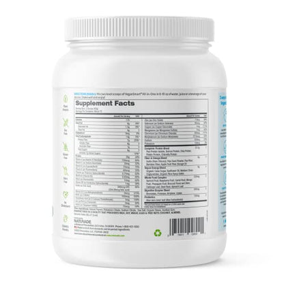 Vegansmart Naturade Plant Based Vegan Protein Powder - All-in-One Nutritional Shake