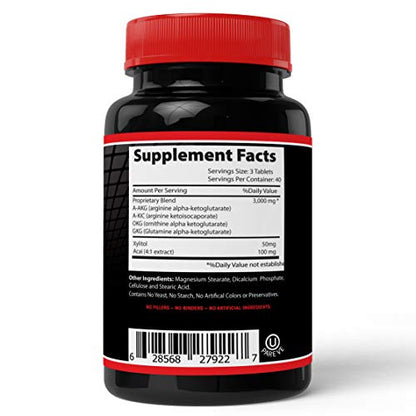 Absonutrix Xtreme Power Formula Nitric Oxide Blend 120 Tablets