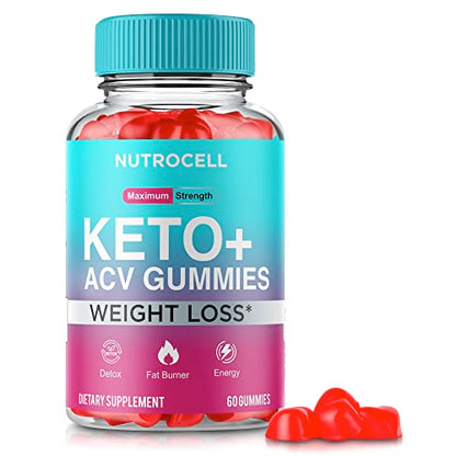 Keto ACV Gummies - Keto Apple Cider Vinegar Gummies - Advanced Weight Loss - Keto 