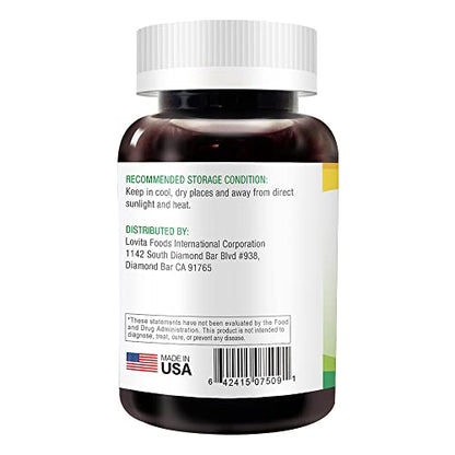 Lovita High-Potency Green Coffee Extract: 1600mg Equivalent, 50% Chlorogenic Acid