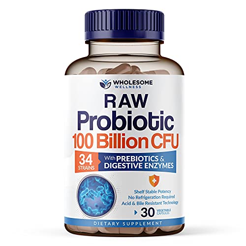 Organic Probiotics 100 Billion CFU, Dr Formulated Probiotics for Women, Probiotics 