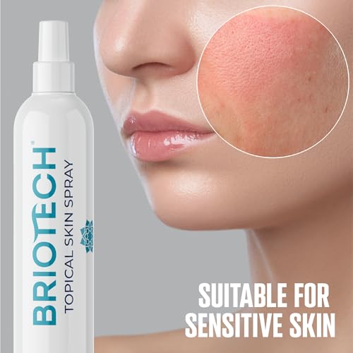 BRIOTECH Pure Hypochlorous Acid Spray, Multi Purpose Topical Body & Facial Mist, Eyelid