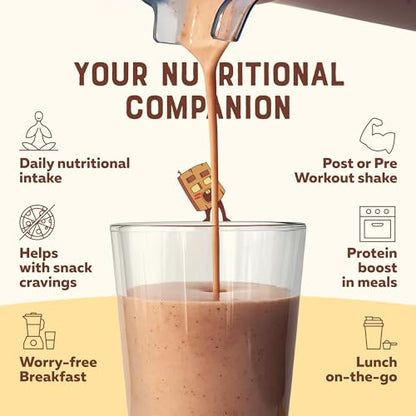 WitiWiti Vegan Meal Replacement, Vanilla - Plant Based Protein Powder 23g - Superfood