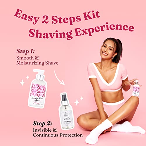 Coochy Plus Intimate Shaving Complete Kit - SWEET BLISS & Organic After Shave Protection