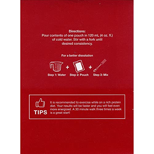 Protidiet Chocolate Flavor High Protein Instant Pudding Mix (7-5.9 oz Pouches) (Chocolate)