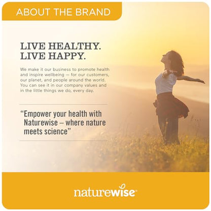 NatureWise Vitamin D3 5000iu (125 mcg) Healthy Muscle Function, and Immune Support