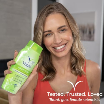 Vagisil Feminine Wash for Intimate Area Hygiene, Healthy Detox, All Over Body Wash