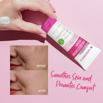 Progesterone Cream for Women Menopause Relief: Natural Bioidentical Progesterone Cream