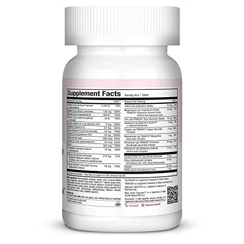 Maxi Health One Prenatal - Womens Prenatal Vitamins with Iron - Enhanced Absorption