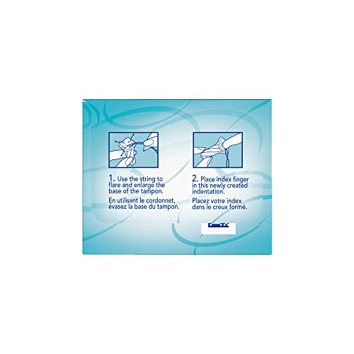 o.b. Pro-Comfort Non-Applicator Tampons, Super Absorbancy, 40 Count (Pack of 1)