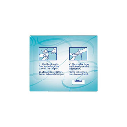 o.b. Pro-Comfort Non-Applicator Tampons, Super Absorbancy, 40 Count (Pack of 1)