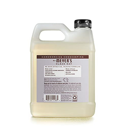 Mrs. Meyer's Clean Day Liquid Hand Soap Refill, Cruelty Free and Biodegradable Formula