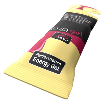 Torq Energy Gel Raspberry Ripple - Sports, Cycling, Running Gels with 30 g